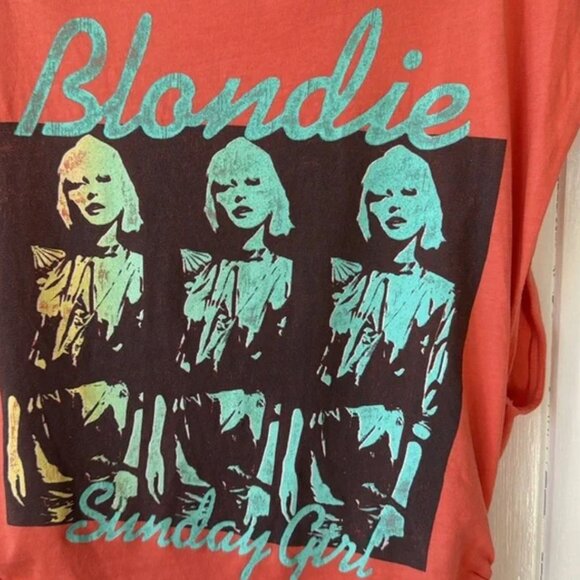 Daydreamer Coral Blondie Graphic Tee XS $100 - Picture 2 of 4